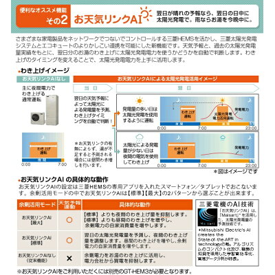 MITSUBISHI ELECTRIC（三菱電機） エコキュート SRT-W374